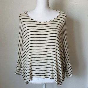Slinky Striped Knit Sweater